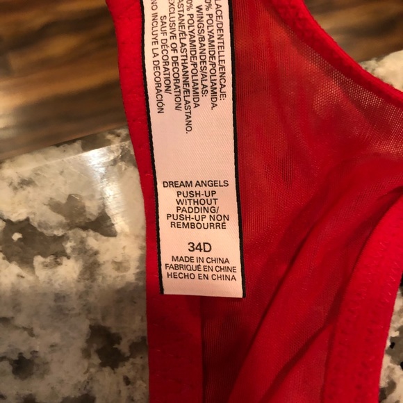 VS Dream Angels Sheer Lace Push Up Without padding bra - Picture 8 of 10